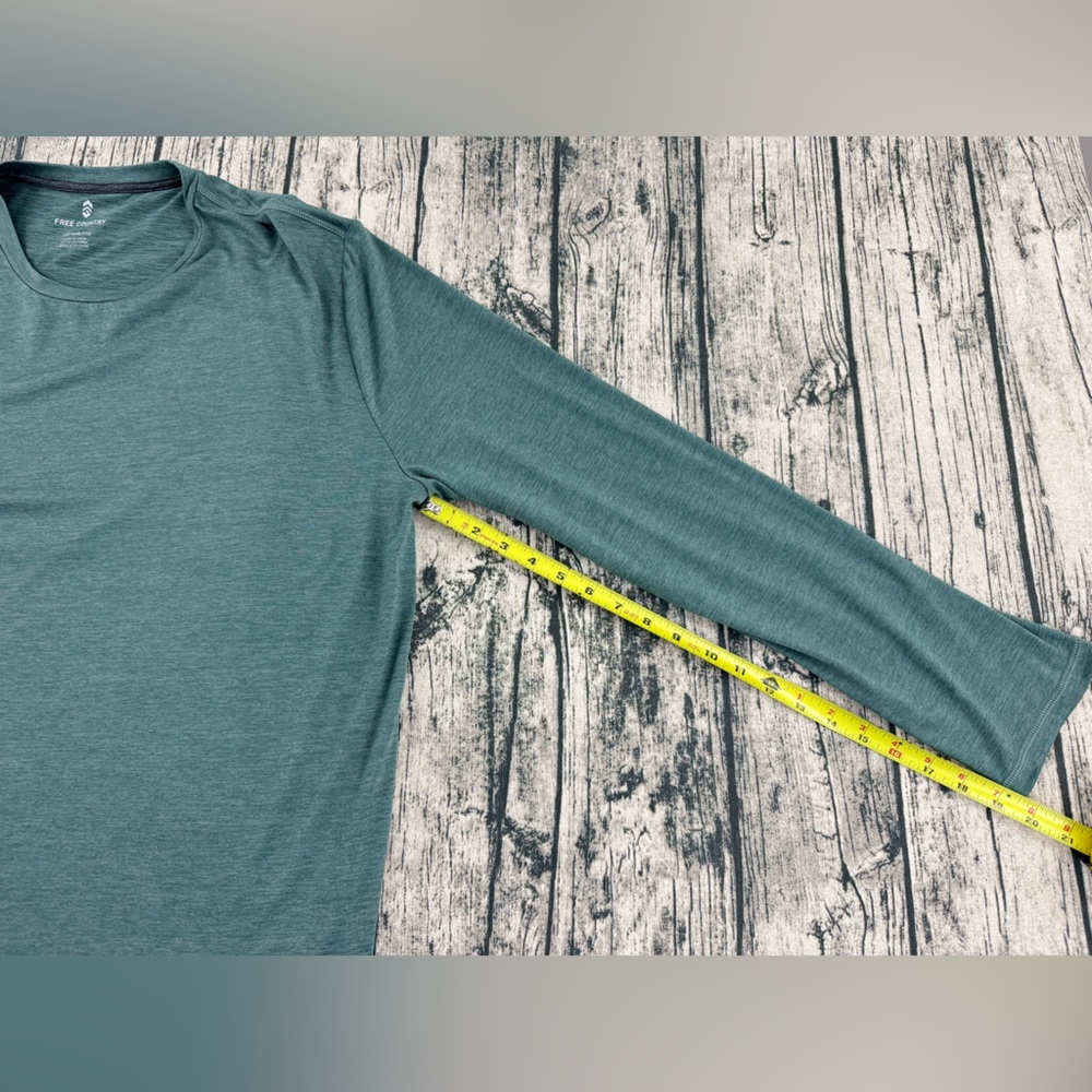 Free Country "Off The Grid Explorer" Graphics Long Sleeve Tee, Men's Size XXL - Picture 8 of 10